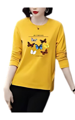 Ladies Long Sleeve T-shirt 04