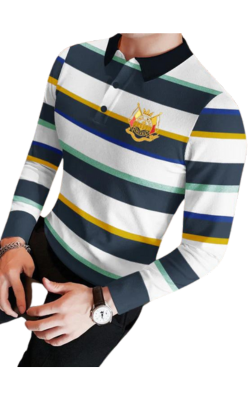 Long Sleeve Polo for Men 13