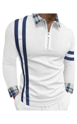 Long Sleeve Polo for Men 02