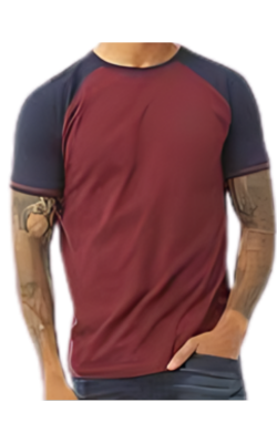 Regular Neck T-shirt for Men 08